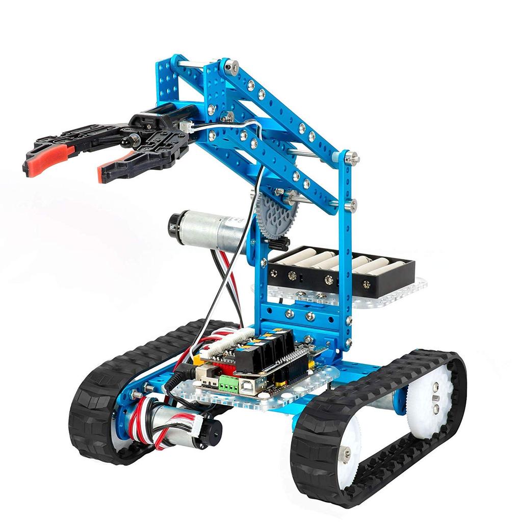 Makeblock mBot Ultimate Robot Arm STEM Education DIY Robot Kit Совместимость с Arduino C Python Raspberry Pi Scratch Assembly Robot App Пульт дистанционного управления