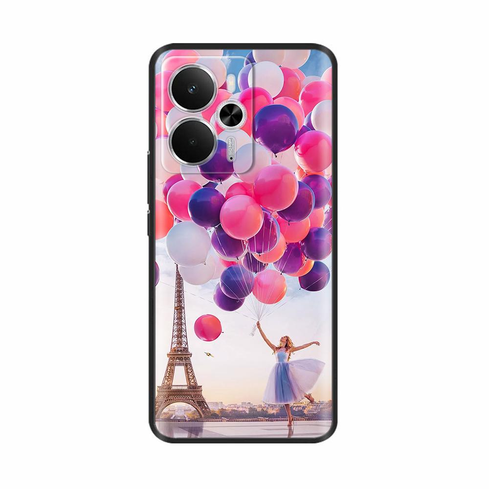 Чехол для Realme 14 5G Роскошный Мягкий ТПУ Силиконовый Чехол для Телефона для Realme 14 5G RMX5075 Защитная Задняя Панель Realme14 6.67'' Fundas