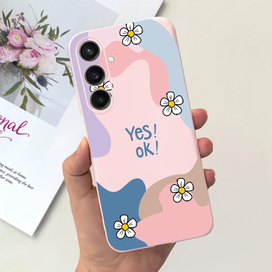 Для чехла Samsung Galaxy A15 Чехол для телефона Модный узор Мягкий силиконовый чехол Для Samsung A15 Hoesje A 15 GalaxyA15 SM-A155F Funda