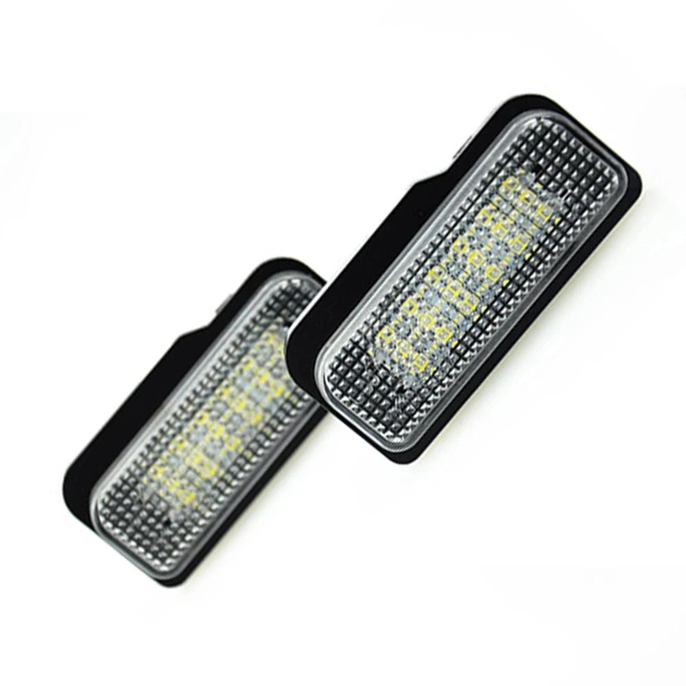 2x подходит для Mercedes Benz CE CLS-Class W203 W211 W219 R171 2D 2004~11 SMD задние белые светодиодные фонари номерного знака Canbus