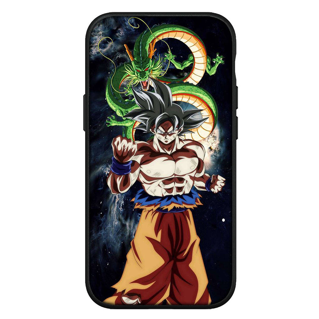 Чехол для iPhone 16 15 Xiaomi Redmi Note 14 13 12 11 Pro Max 16e Samsung Galaxy S25 S24 S23 Moto OPPO Huawei Goku Dragon Ball Z DragonBall Phone Case