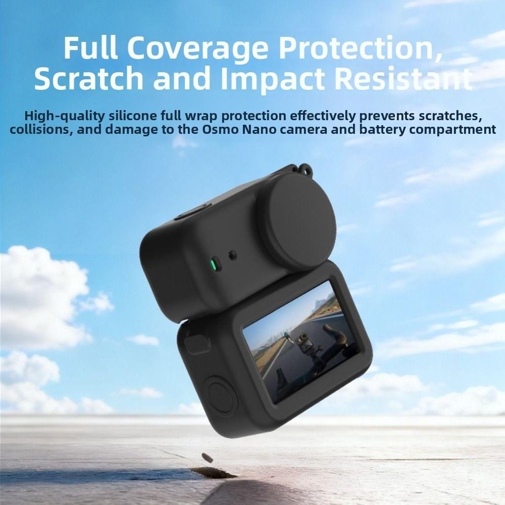 Anti-scratch Protective Cover Lens Cap Soft Shell for DJI Osmo Nano Camera Accessories