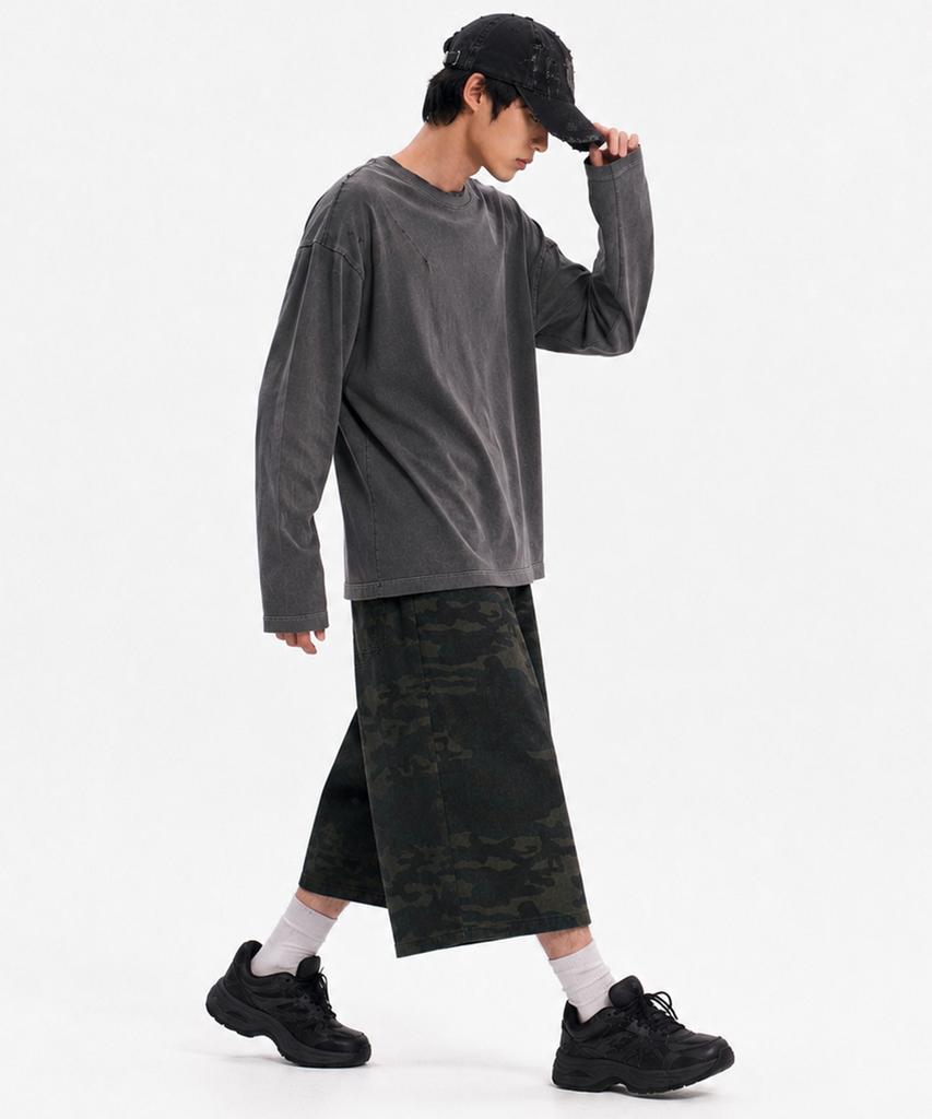 ARTISTWEAR [Atw] Камуфляжные полевые шорты-бермуды