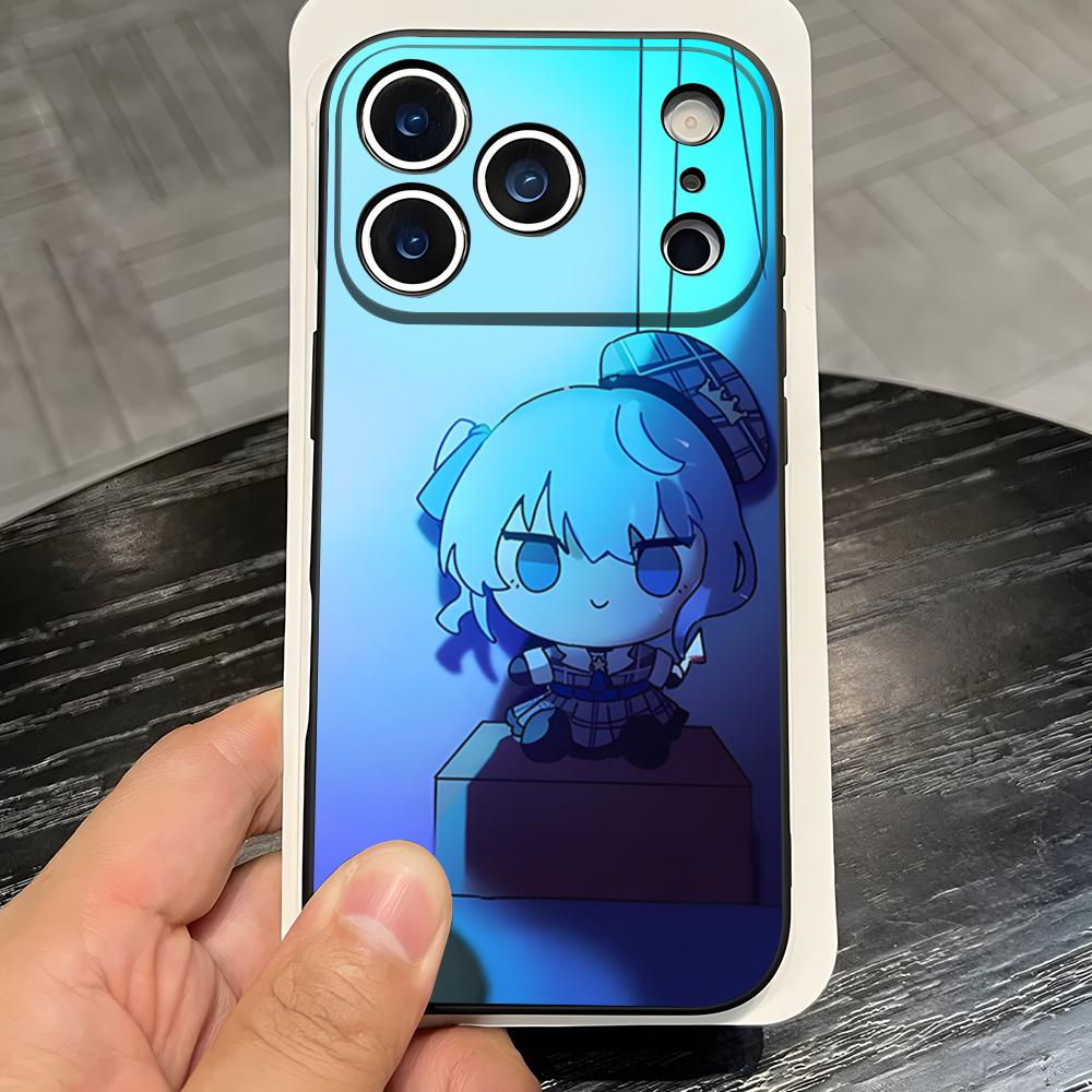 H-Hoshimachi S-Suisei Phone Case For IPhone 17 Pro Max 16 15 14 Pro Max 13 11 X Xs Xr 8 7Plus Silicone Cover