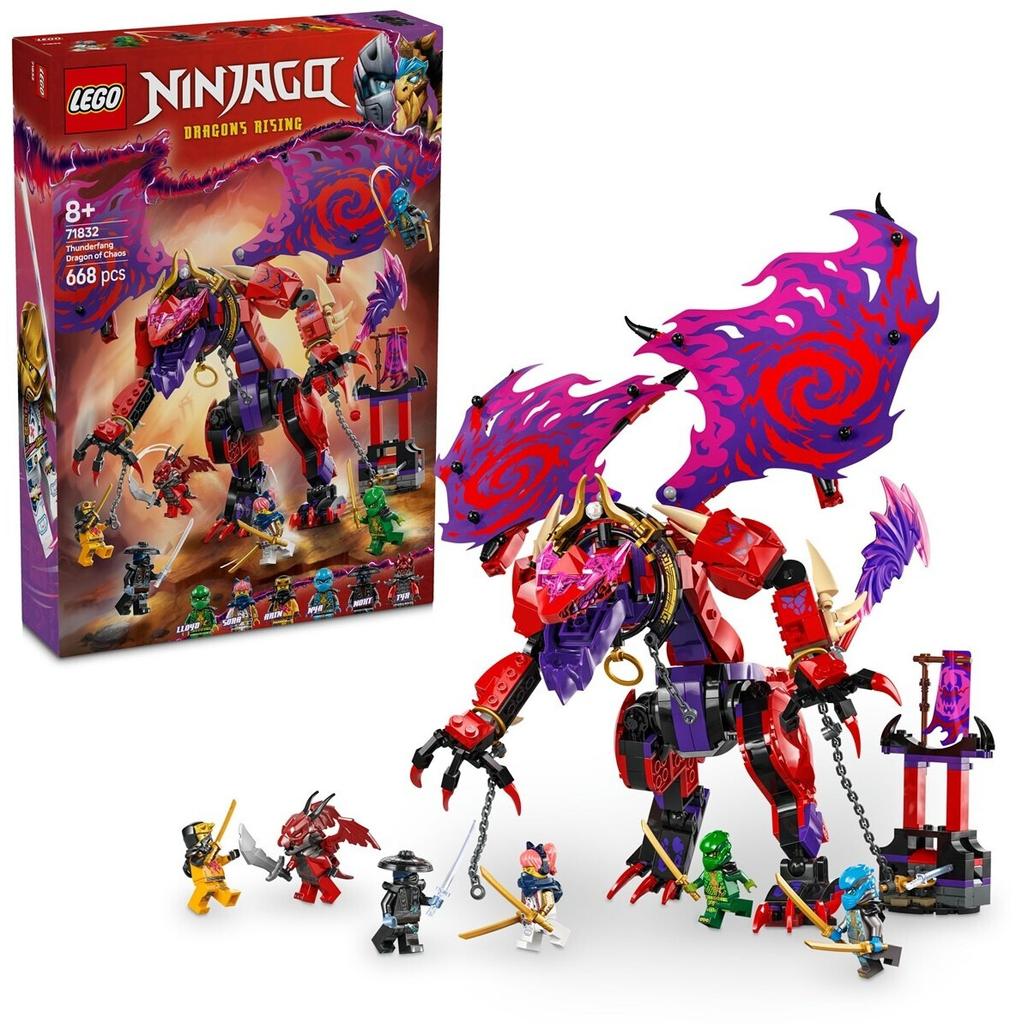 LEGO Конструктор Ninjago – Дракон Хаоса Громовой Зуб (71832)
