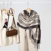 Fashion Classic Bagg Imitation Cashmere Scarf Women's Autumn and Winter Warm Shawl Student Warm Scarf