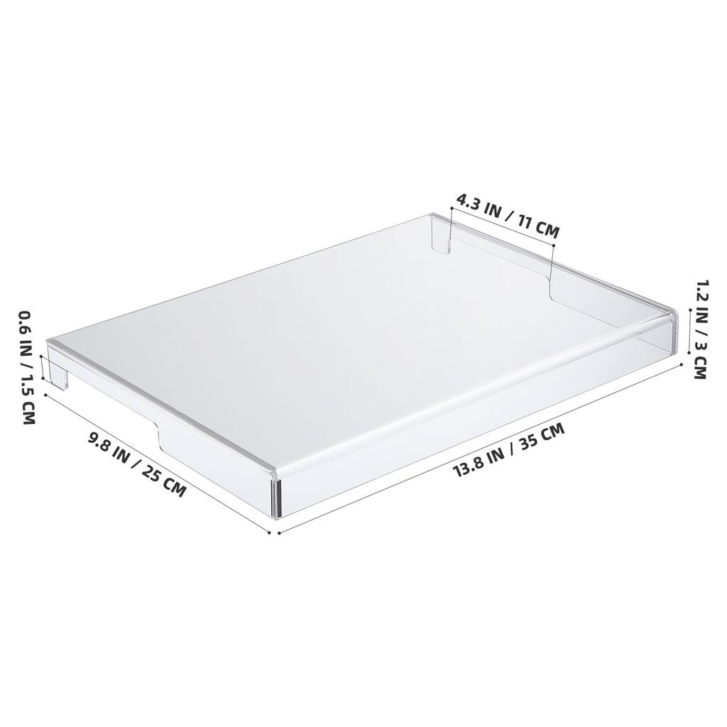 Ciieeo Игровая накладка на клавиатуру ноутбука Акриловая 14 дюймов Прямоугольная Прозрачная Защита от пятен Защита от пыли Пылезащитная накладка Тонкая защитная накладка