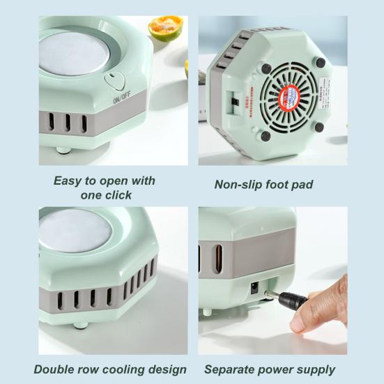 Чашка быстрого охлаждения, легкое управление одним касанием, портативный мини-электрический охладитель для напитков, мгновенный охладитель с затонувшим стилем для пива, сока, кофе