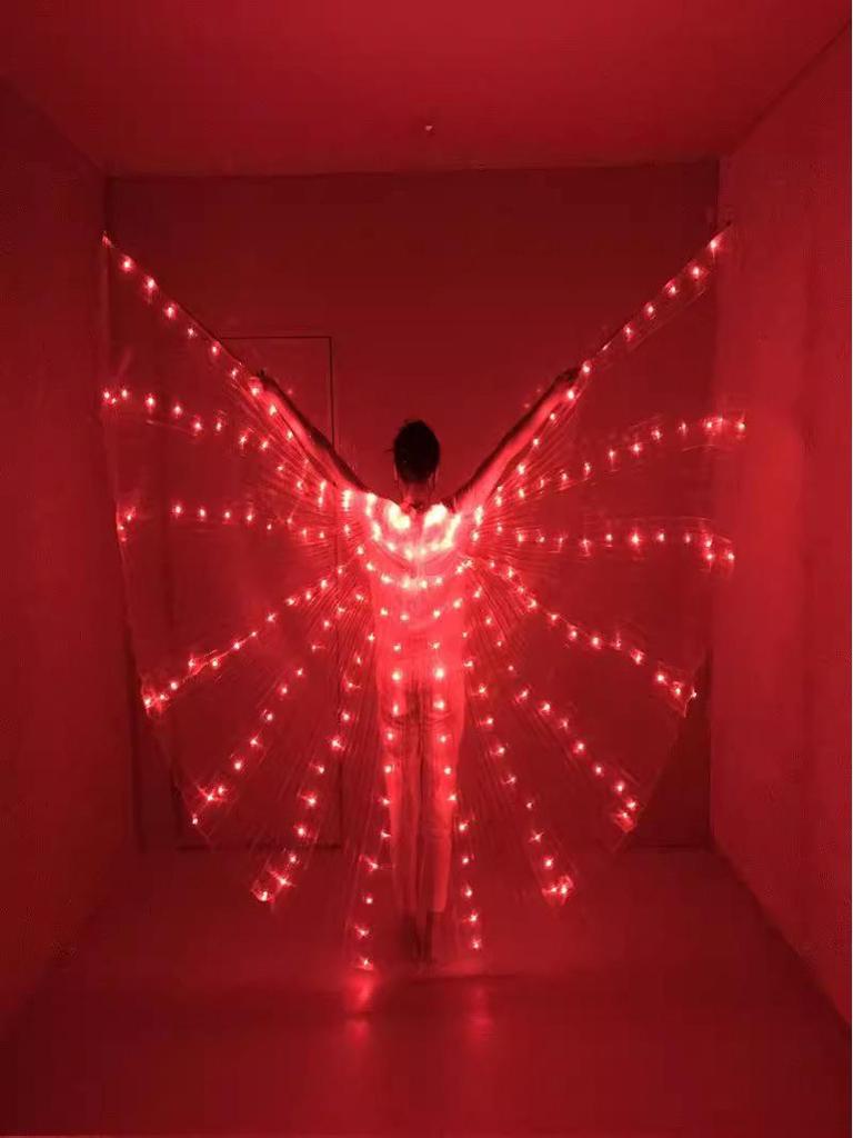 Костюм крыльев бабочки со светодиодной подсветкой на Хэллоуин