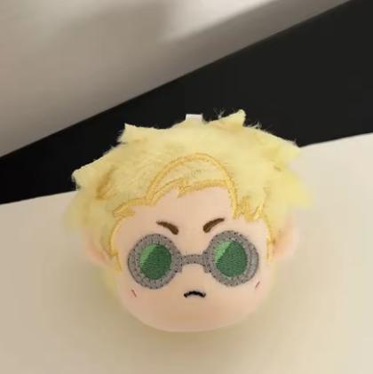Плюшевый брелок Jujutsu Kaisen Куклы Годжо Сатору Подвеска для школьной сумки Гэто Сугуру Милый Мягкий Набивной Брелок Для Рождественских Подарков