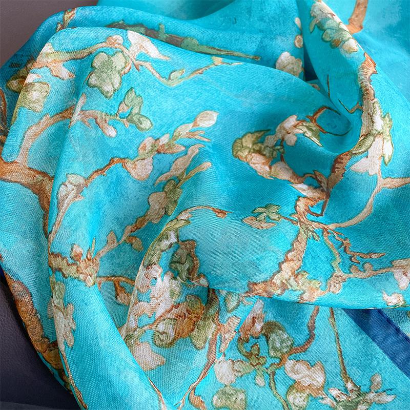 Модный шифоновый хиджаб с цветочным принтом, женский парео, женские банданы, пляжные полотенца, летняя мусульманская вуаль, накидка, женский платок