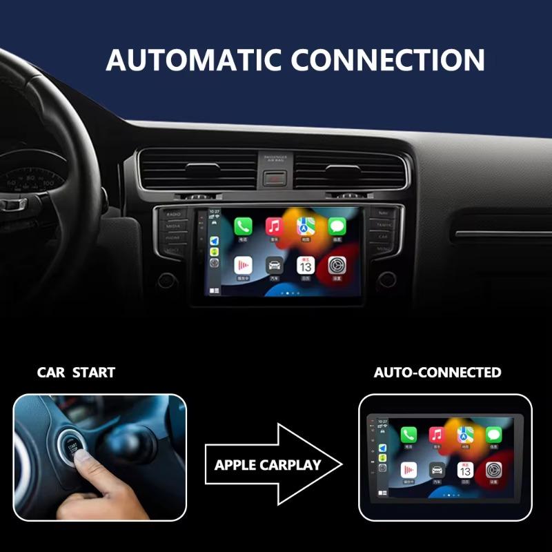 Беспроводной адаптер CarPlay 2023 CarPlay Dongle преобразует проводное соединение в беспроводное 5,8G WiFi Bluetooth 5,0 Стабильное соединение без перебоев