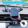 2026 New Model Mobile Phone Car Mount, Dedicated Navigation Stand for Small Cars, Inverted Hook Support, Fixed Air Vent Mount