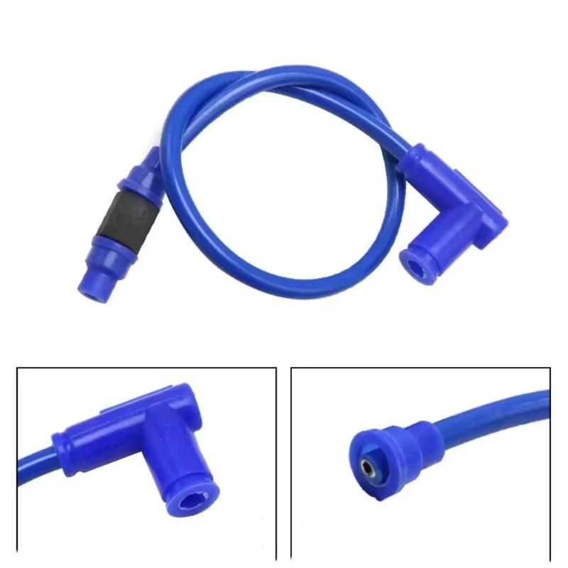Motorcycle modification accessories quick connect spark plug, oil pipe cap, nozzle cap, resistance silicone high voltage wire