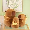 Wealth Tree Capybara Plush Doll Soft Stuffed Capybara Doll Simulation Capybara Toy  Birthday Gifts