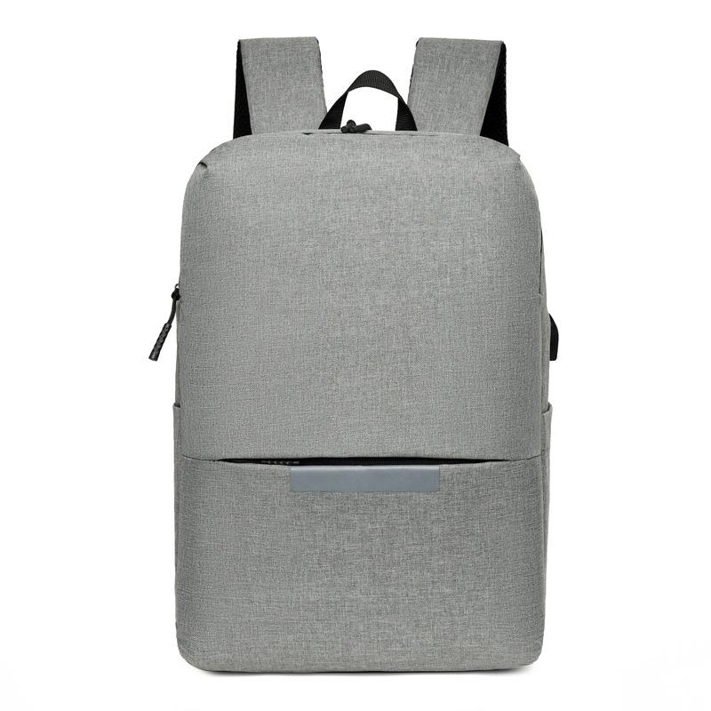Новый унисекс однотонный водонепроницаемый и дышащий деловой модный повседневный универсальный рюкзак для повседневного использования