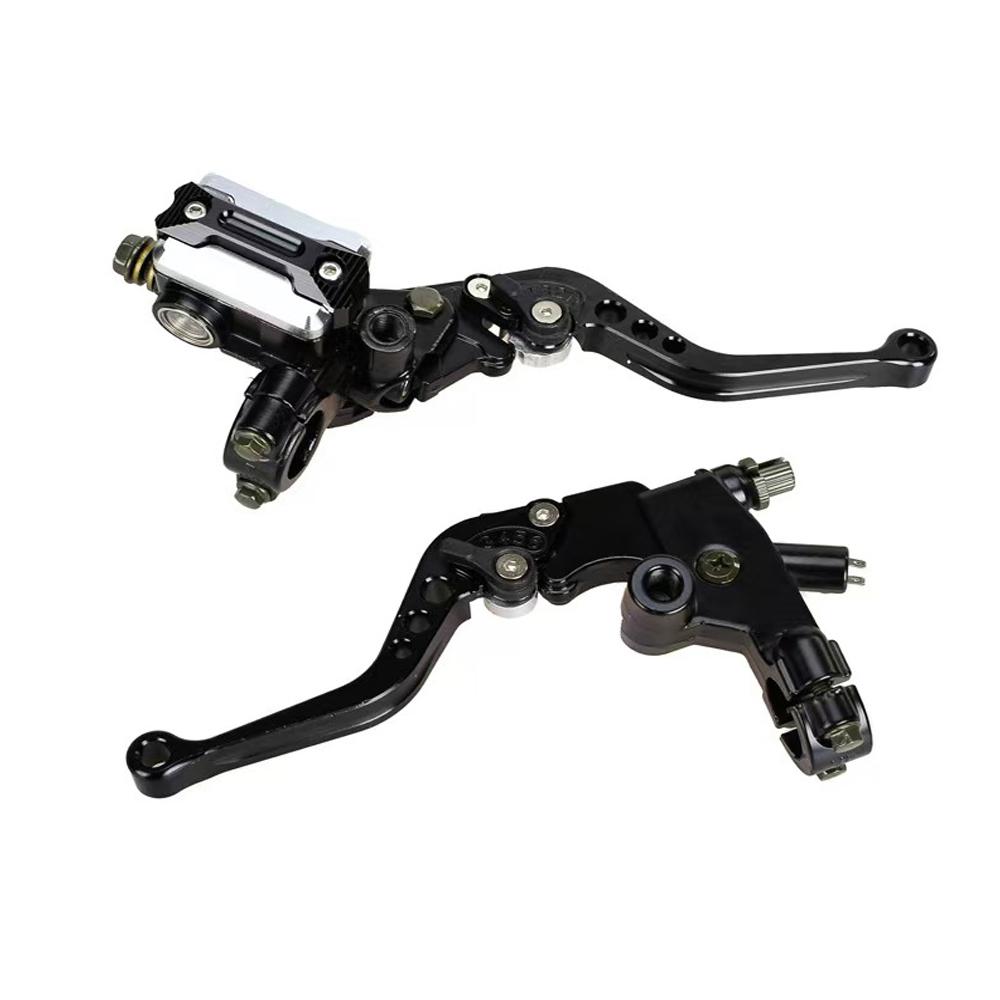22mm Universal Motorcycle Brake Clutch Levers Hydraulic Front Brake Pump Accessories Lever Motocross Motorcycle Brake Handle
