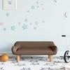 Kids Sofa Brown 70x40x24 cm Fabric