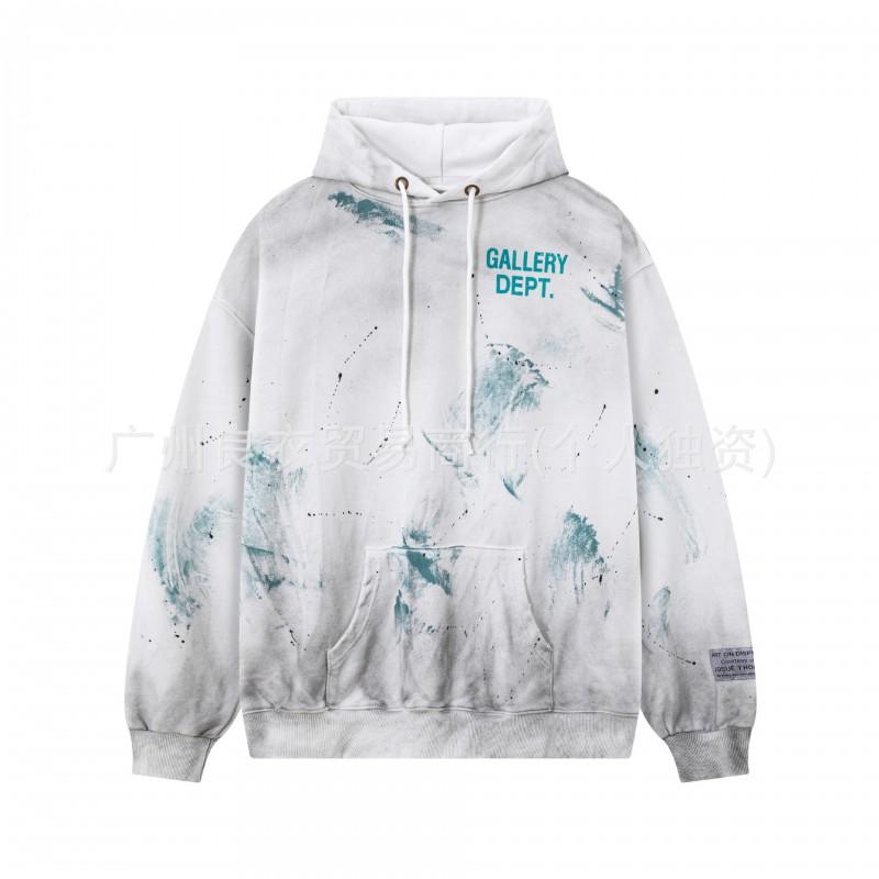 Unisex Oversized Hoodie With Tie-Dye Graphic Print Cotton Sweatshirt Fall Streetwear