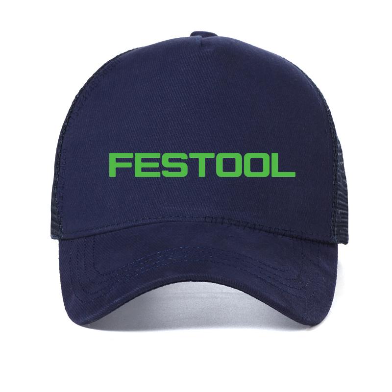 New Men Festool Tools Baseball Cap Casual summer mesh ventilation trucker hat cool adjustable snapback hats gorras