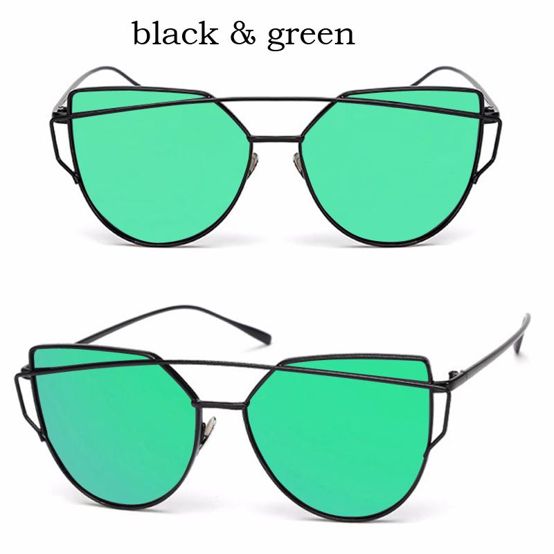 Розовые винтажные зеркальные женские солнцезащитные очки «кошачий глаз», брендовые дизайнерские женские солнцезащитные очки с двойными лучами в стиле ретро Feminino