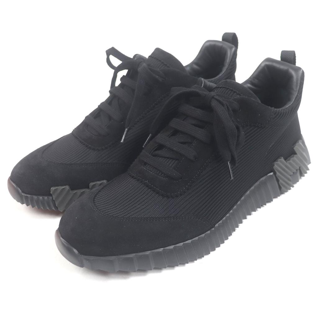 Отличные кроссовки HERMES bouncing черная сетка мужские 43 Б/У