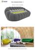 Roche Bobois Italian Modern Bubble Sofa - Light Luxury Irregular Shape for Small Apartment Living Room