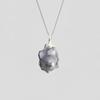 Vintage Special-Shaped Pendant Necklace Natural Baroque Pearl High-End Style Neck Jewelry Women