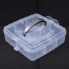 Transparent Box for Jewelry Bead Storage 3 Layered Plastic Organizer Case