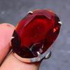 Мозамбикский гранат драгоценный камень 925 стерлинговое серебро ювелирное кольцо размер 5.5