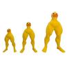 Yousheng Muscle Legs Duck Figure 3D Design Small Medium Large Resin Duck Statue Desk Decoration Photo Rectang