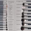 Makeup Artist Approved 29-Piece Professional Brush Set - Includes Eyeshadow, Blush, and Foundation Brushes with Natural Animal Hair