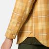 Timberland Рубашка с клетчатым принтом, однобортная, с длинным рукавом, мужская, желтая TB0A6FZ77631