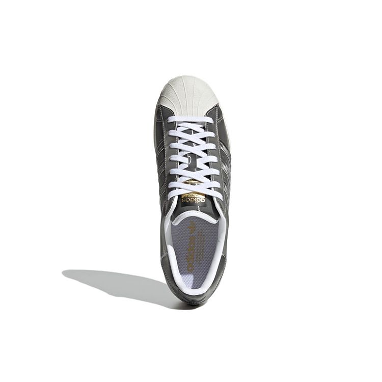 Adidas Superstar Silver Metallic Unisex Sneakers Footwear-White Core-Black H00238