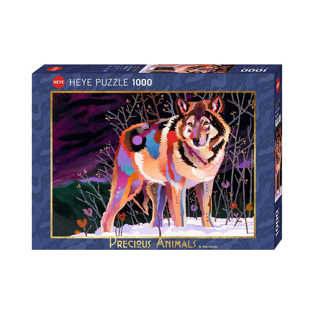 1000 Piece HEYE Puzzle Bob Night Wolf 29939 Coonts 50×70cm