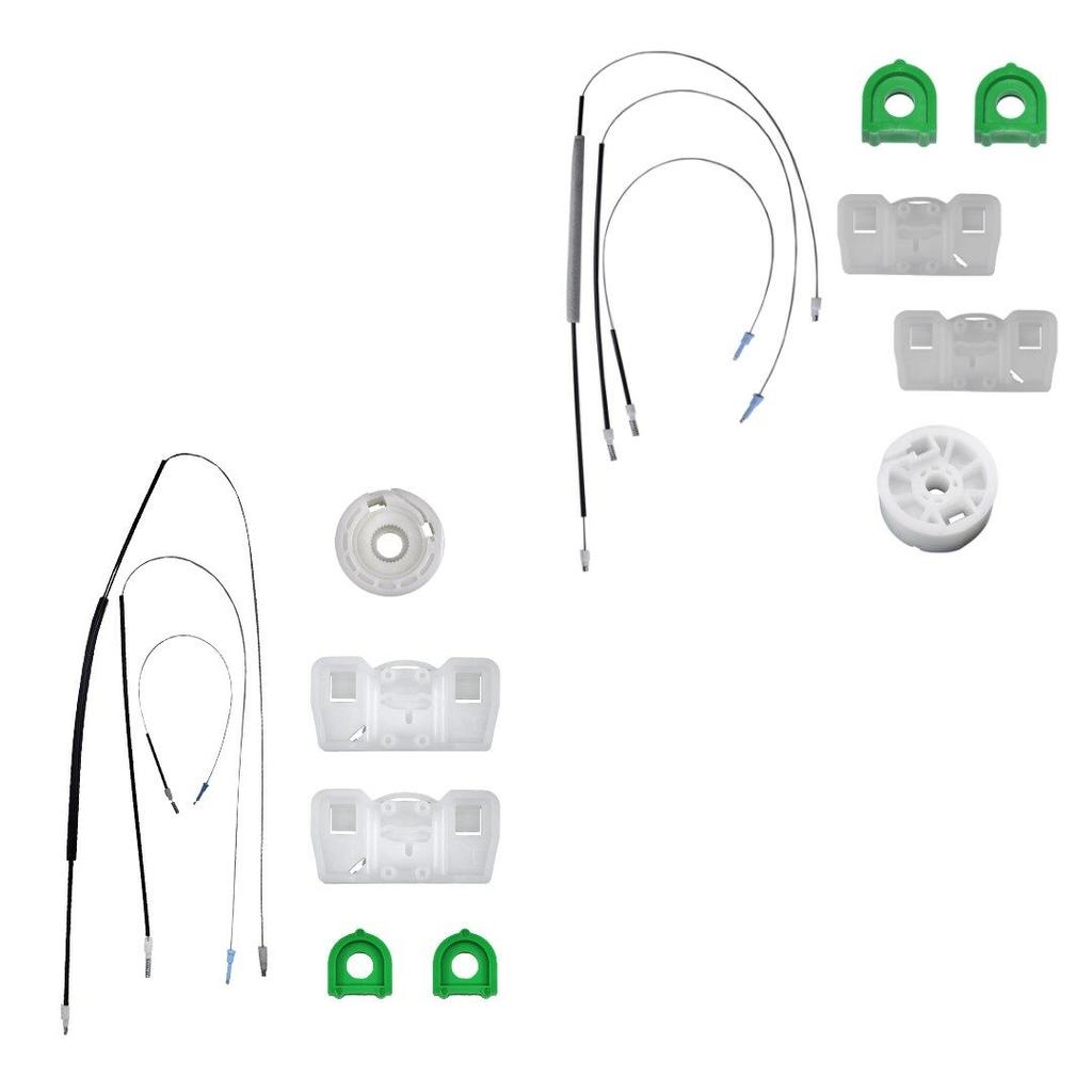 Front Door Glass Repair Kit for Land Rover Freelander 1-Right-Left-SET
