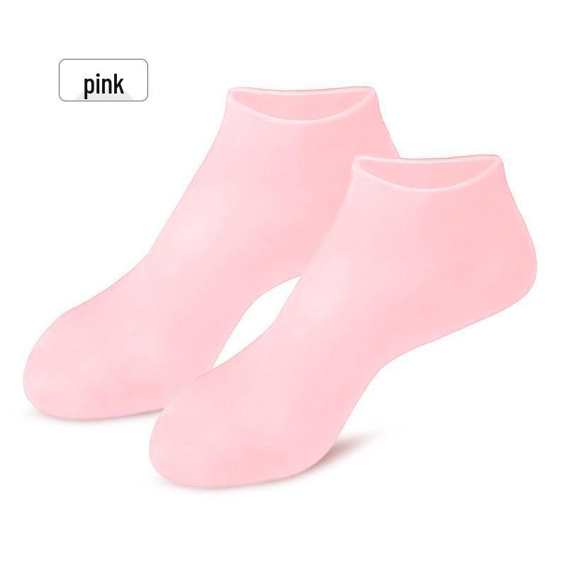 Unisex Silicone Moisturizing Heel-Guard Socks