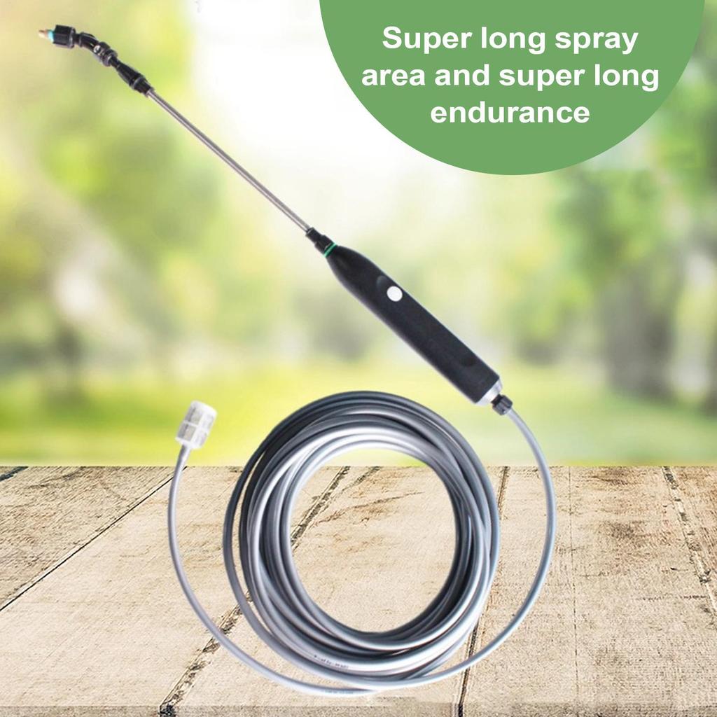 Portable Electric Sprayer Wand Irrigation Tool 3 Mist Nozzles Plant High-Pressure Sprinkler Watering Garden Irrigation