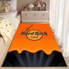 Hard Rock Cafe Orange Theme suitable as a non-slip mat for the living room or bedroom sofa