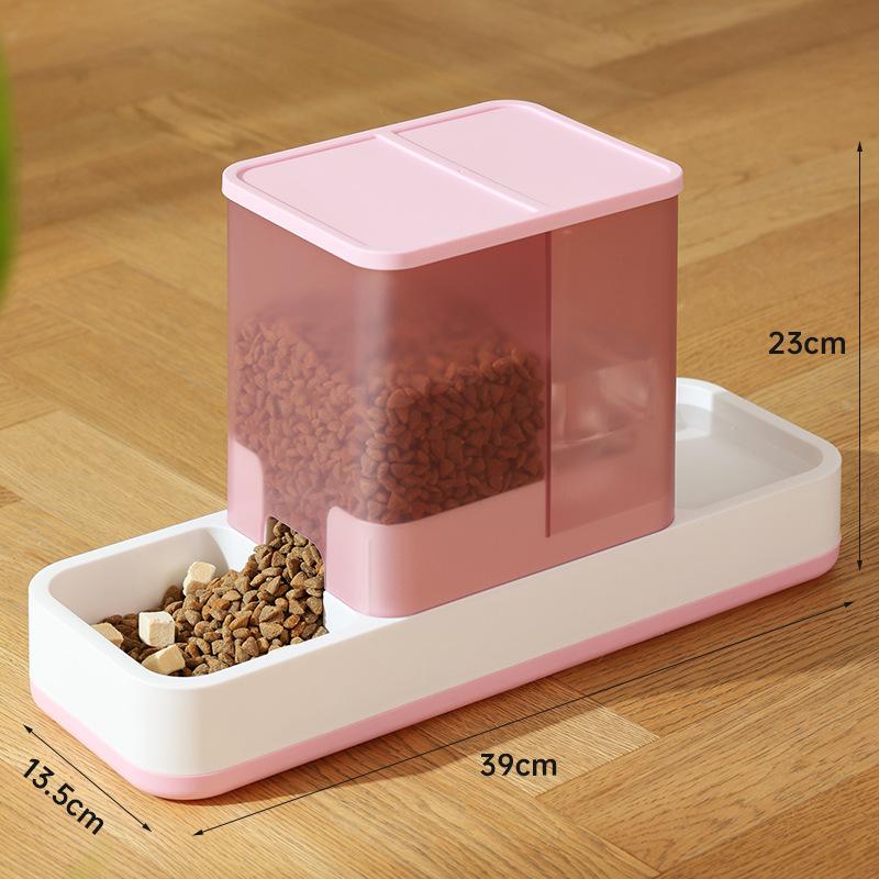 Автоматическая кормушка для кошек Питьевая вода Универсальная машина для кормления кошек Кормушка для самостоятельного обслуживания Диспенсер для воды для собак Товары для животных