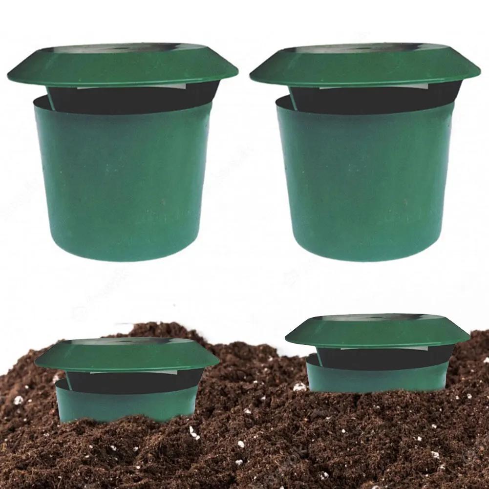 2/4/12pcs Snail Trap Catcher Garden Slug Cage Reusable Pests Bait Station Tools Garden Farm Protector Tools Garden Accessories