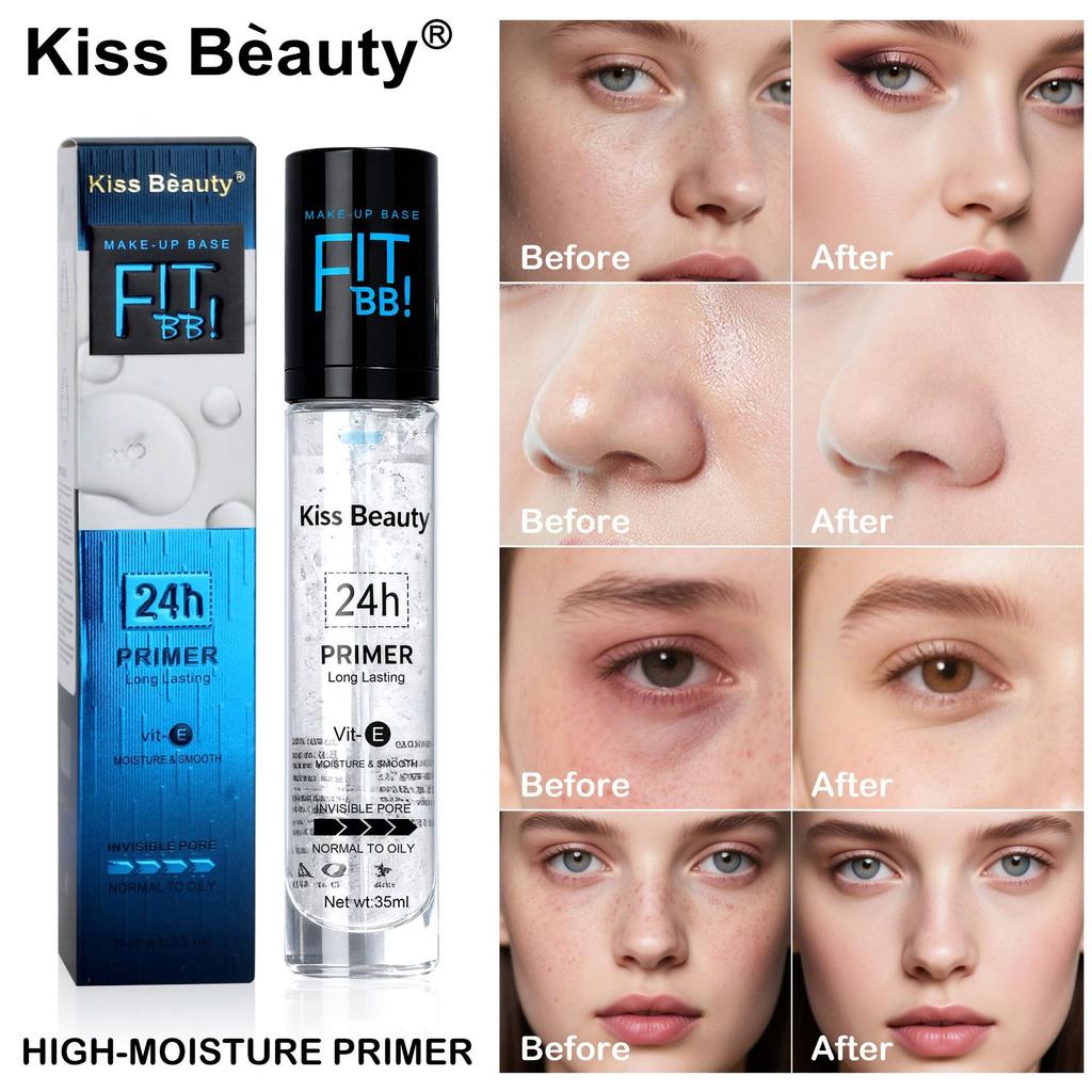 Kissbeauty Тональная основа-праймер для макияжа Осветляющая тон кожи Контроль жирности Увлажняющий Увлажняющий Консилер Изолирующий крем