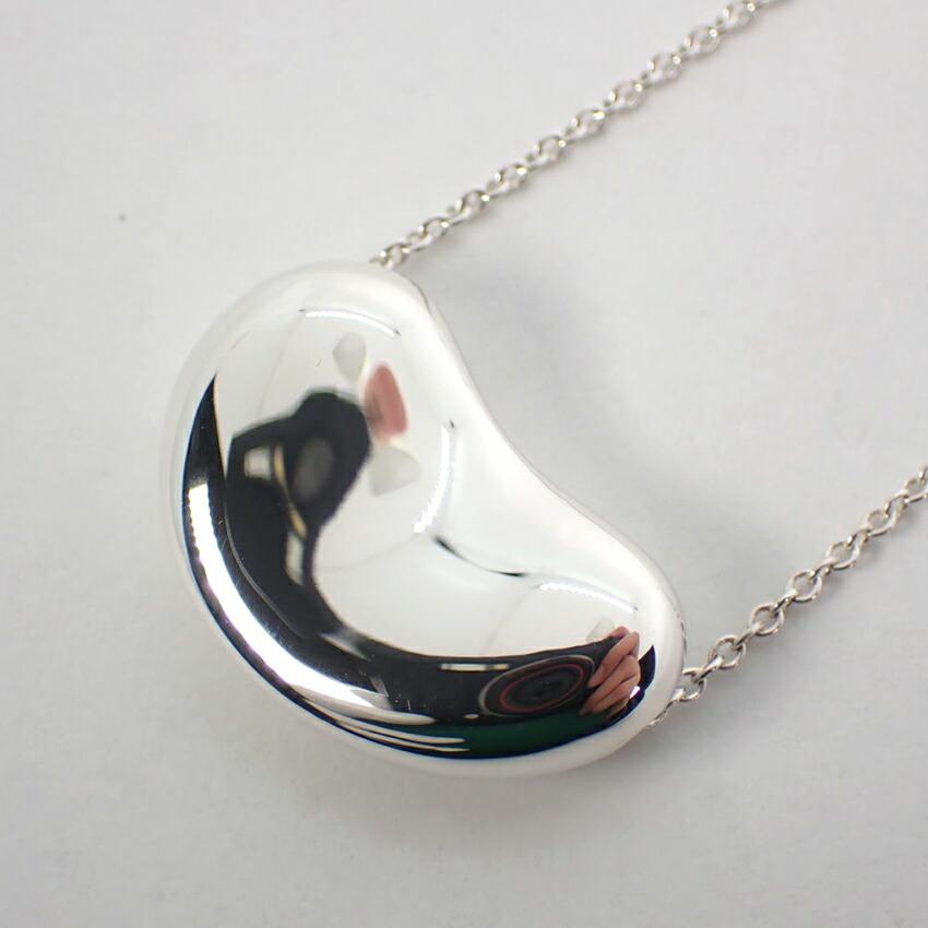 [Б/у] TIFFANY/Tiffany 925 кулон в виде боба/ожерелье/g462-94