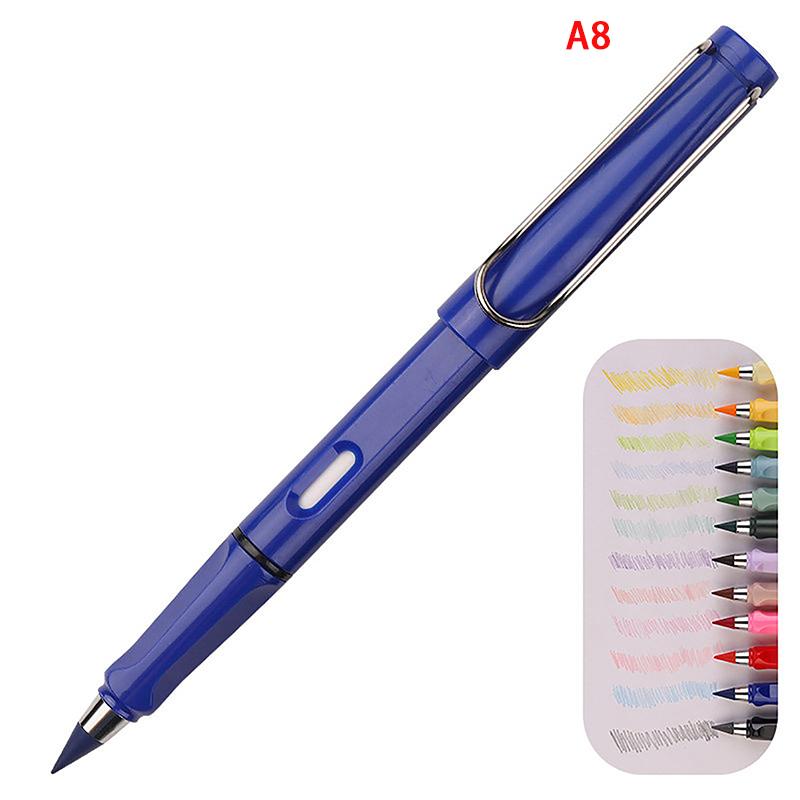 Colorful Eternal Pencil 2B Art Sketch Painting Unlimited Writing Pencils Magic Erasable Refills School Supplies