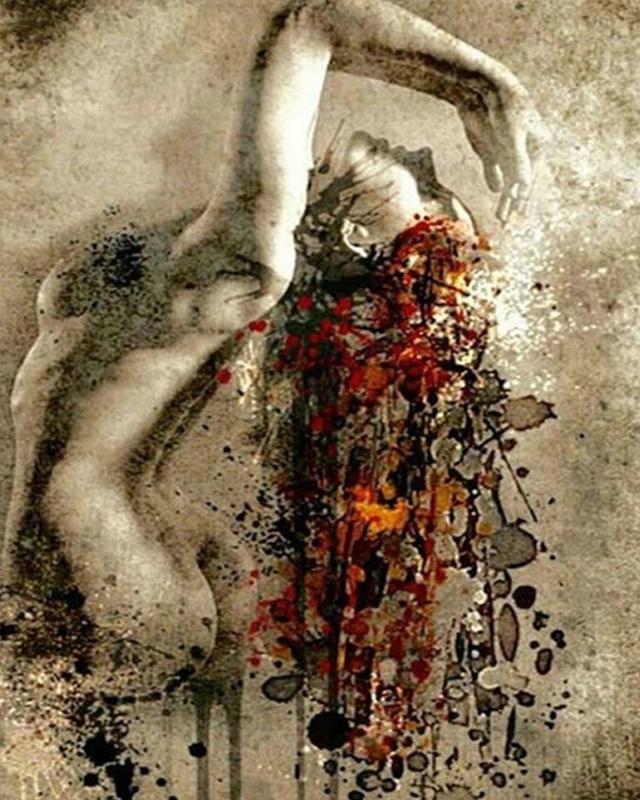 Полный круглый/квадратный 5D DIY Алмазная картина Сексуальная женщина Алмазная вышивка Стразы Абстрактное искусство Мозаика Картина