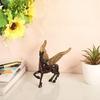 Showpiece Brass Horse with Flying Angel for Home Decor, Pegasus Animal Feng Shui Decorative Home Office Showpiece Figurine