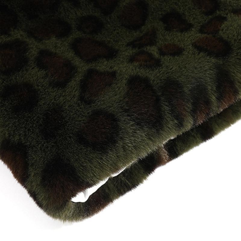 Women Furs Leg Warmer Party Costumes Winter Furry Long Boot Cuffs Fuzzy Shoe Cover Holiday Festival Performances Play