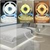 Clearhill Human Sensitive LED лента световая полоса с датчиком гибкая 5M натуральный белый 4000K мощная ширина 8 мм 320 USB питание IP20 5V для лестниц