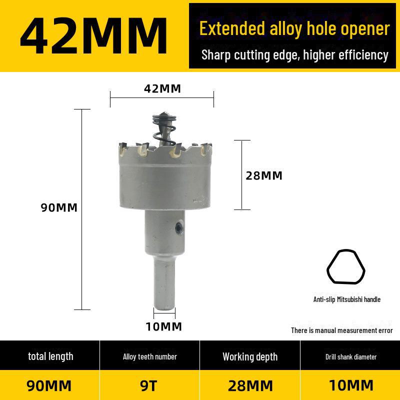 Stainless Steel and Alloy Metal Hole Punching Drill for Thick Plates