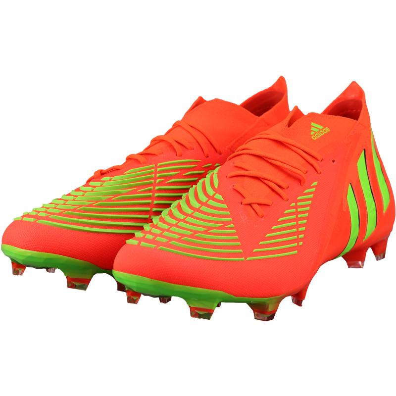 adidas Кроссовки Predator Edge.1 Fg Солнечно-красный Командный солнечно-зеленый GW1029
